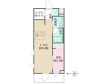 La Perla JiyugaokaⅡの間取り図画像
