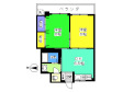 第3ルナマンションの間取り図画像